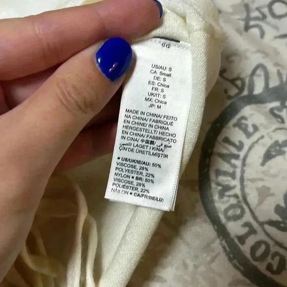 Cinched cropped sweater cami - Picture 3 of 4